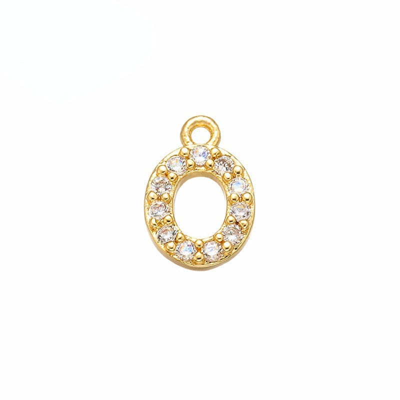 Dije Letra Chapa 18K Dije - Accesorios Rubi