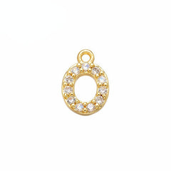 Dije Letra Chapa 18K Dije - Accesorios Rubi