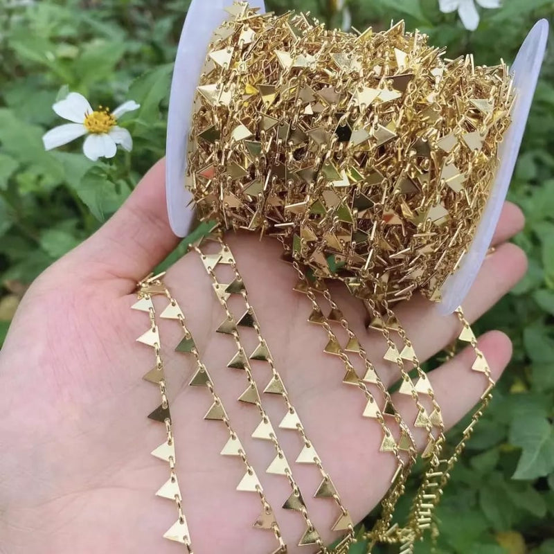 Cadena Triángulo 18K Cadena - Accesorios Rubi