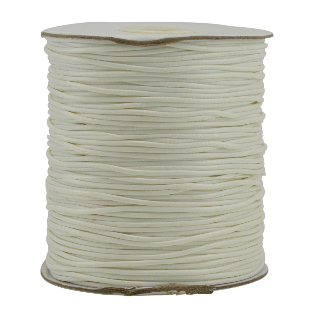 Hilo Blanco Encerado Hilo - Accesorios Rubi