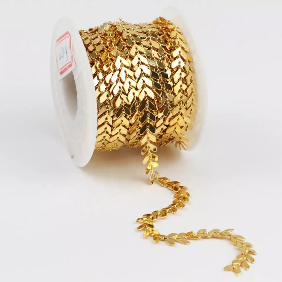 Cadena Flecha Chapa 18K Cadena - Accesorios Rubi