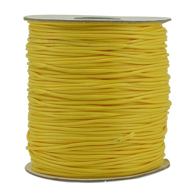 Hilo Amarillo Encerado Hilo - Accesorios Rubi