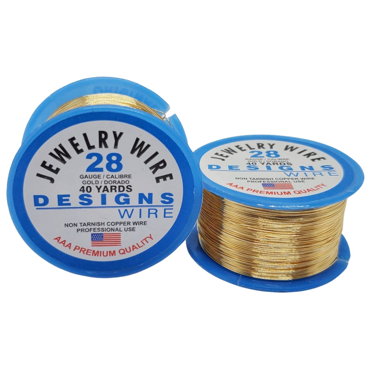 Alambre Dorado Calibre 28 alambre - Accesorios Rubi