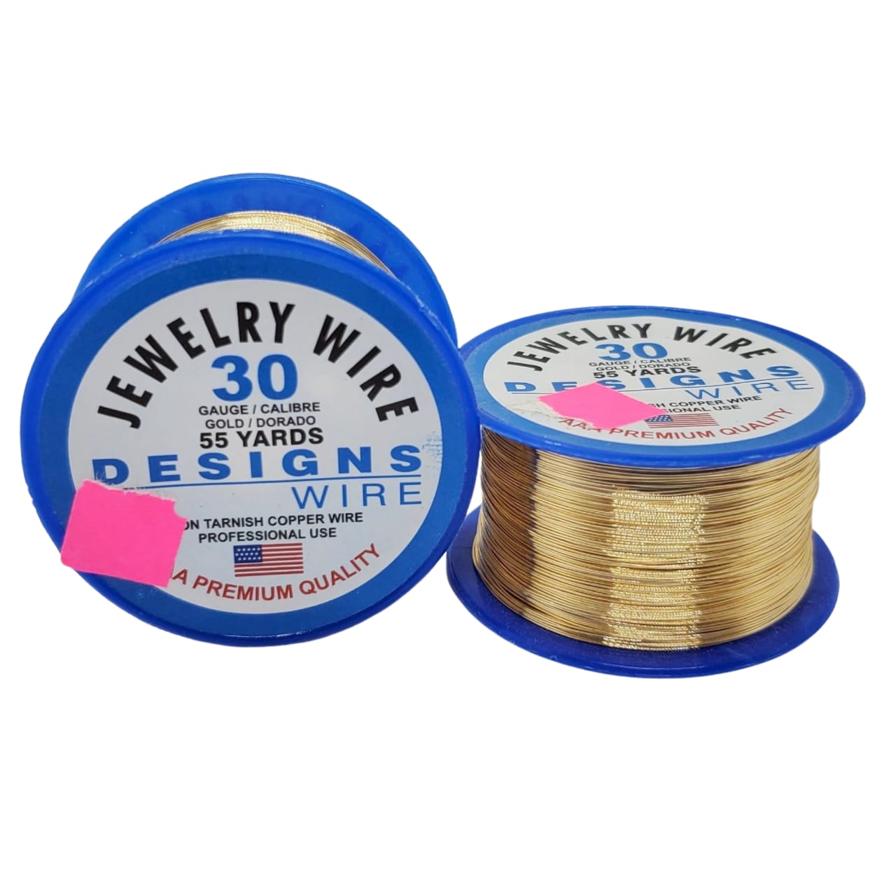 Alambre Dorado Calibre 30 Long alambre - Accesorios Rubi