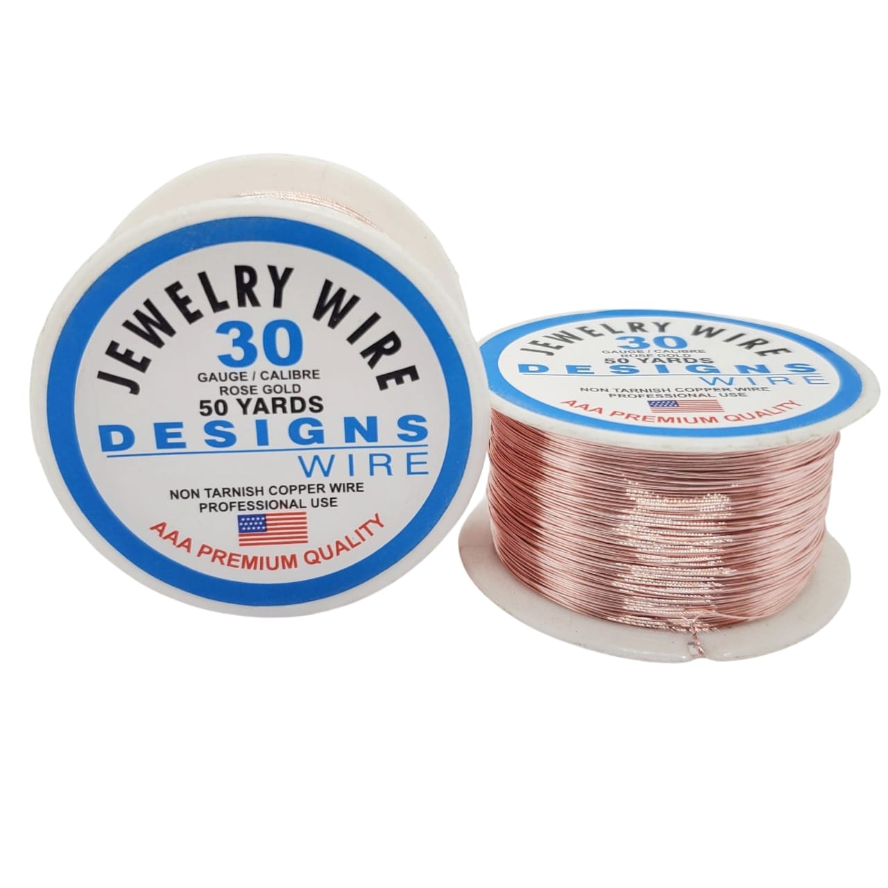 Alambre Oro Rosado Calibre 30 alambre - Accesorios Rubi