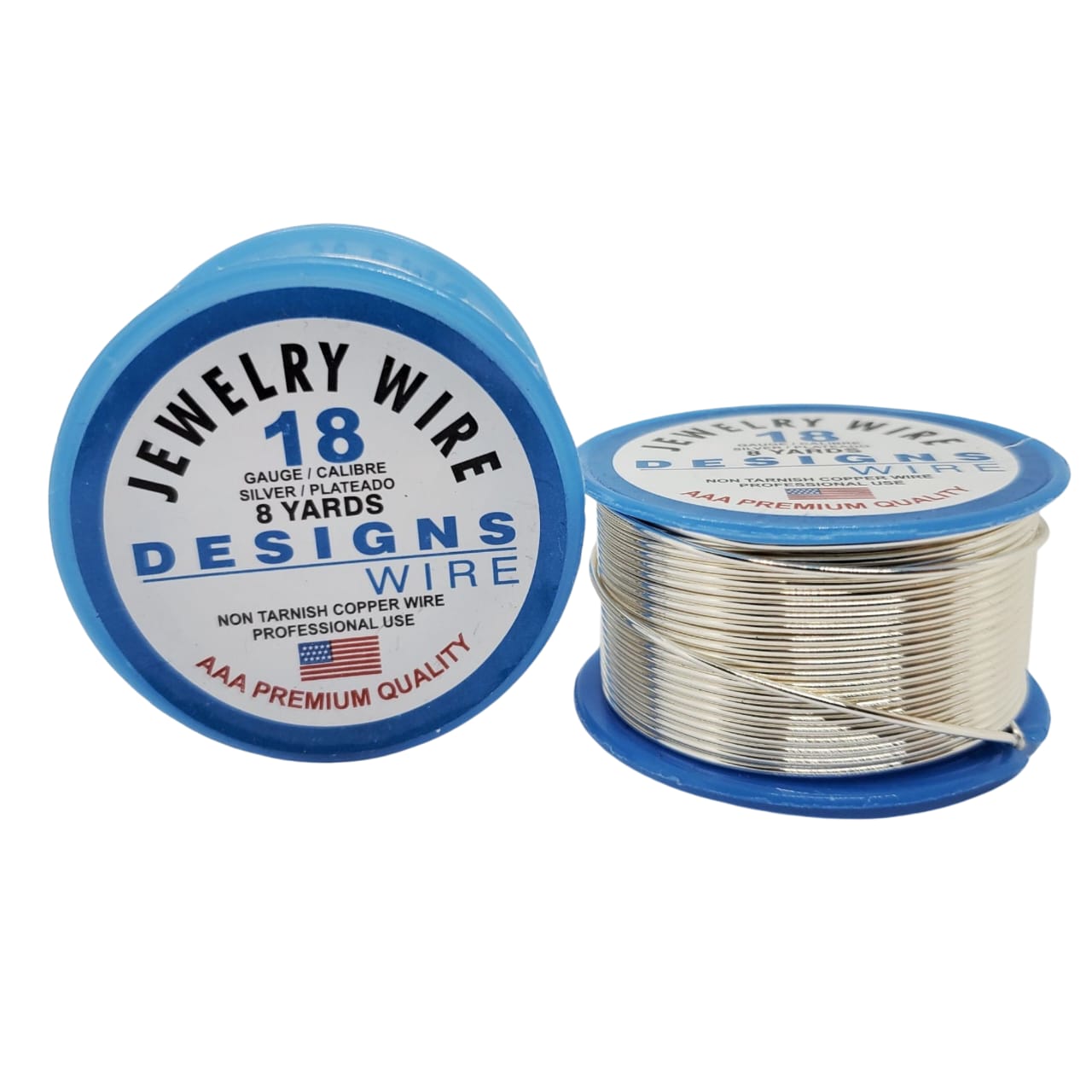 Alambre Plateado Calibre 18 alambre - Accesorios Rubi