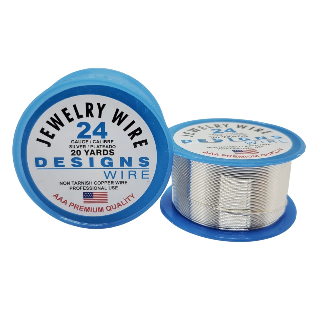 Alambre Plateado Calibre 24 alambre - Accesorios Rubi