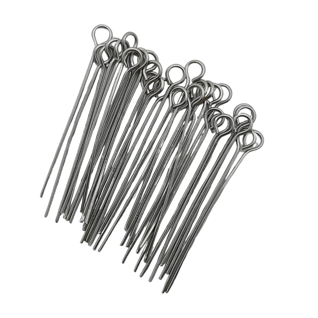 Alfiler de Engarce Plateado de Acero Inoxidable Acero inoxidable - Accesorios Rubi