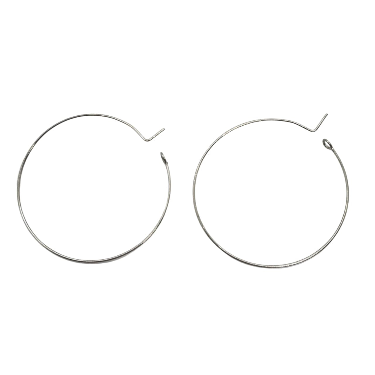 Base de Arracada Plateada de Acero Inoxidable Acero inoxidable - Accesorios Rubi