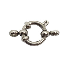 Broche Marinero Plateado de Acero Inoxidable Acero inoxidable - Accesorios Rubi