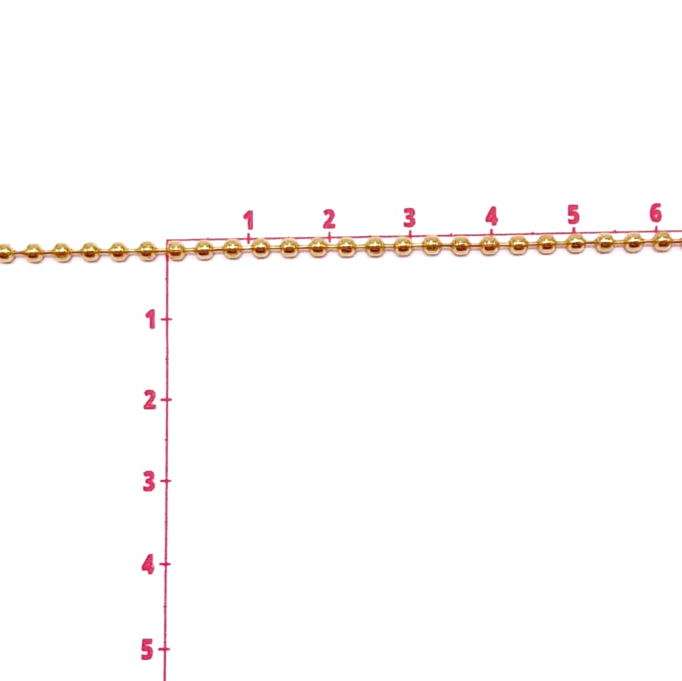 Cadena 6 chapa 24K Dije - Accesorios Rubi