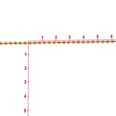 Cadena 6 chapa 24K Dije - Accesorios Rubi