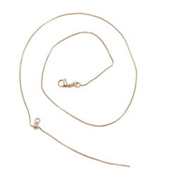 Cadena Ajustable con Broche Deslizante 18K Cadena - Accesorios Rubi