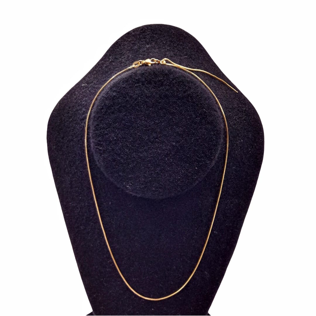 Cadena Ajustable con Broche Deslizante 18K Cadena - Accesorios Rubi