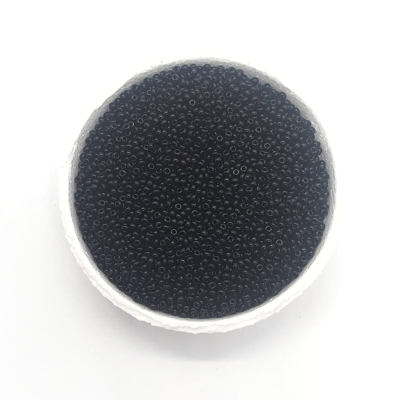 Chaquira calibrada 13/0 Negro Chaquira calibrada - Accesorios Rubi