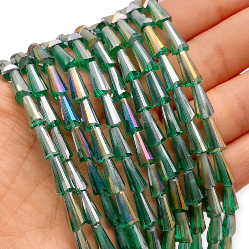 Cristal Cono Verde Bandera Cristal - Accesorios Rubi