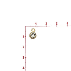 Cristal con Portadije de Metal Dije - Accesorios Rubi