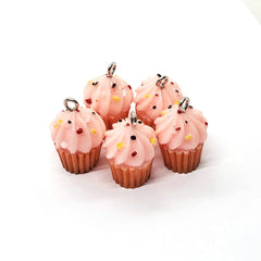 Dije Cupcake de Acrílico Dije - Accesorios Rubi