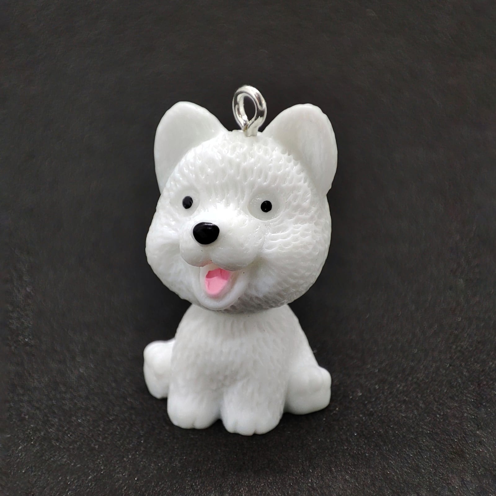 Dije Perrito Arcilla Dije - Accesorios Rubi