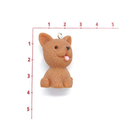 Dije Perrito Arcilla Dije - Accesorios Rubi