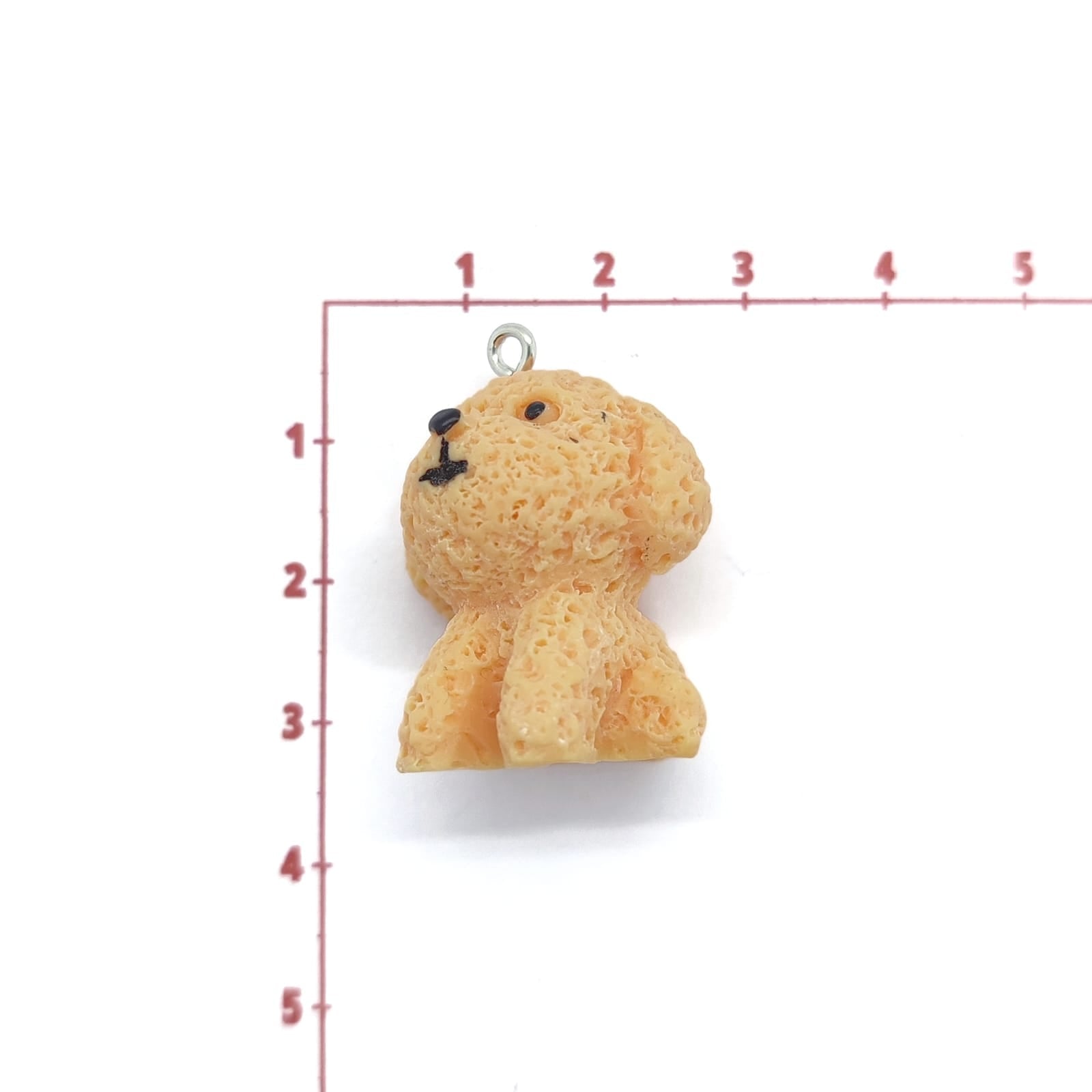 Dije Perrito Arcilla Dije - Accesorios Rubi