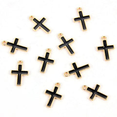 Dije Cruz Esmaltada Dije - Accesorios Rubi