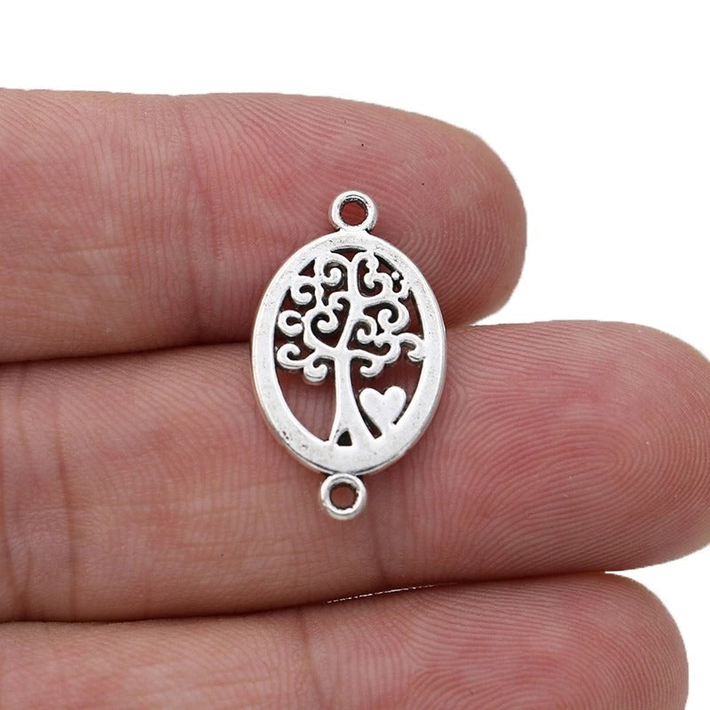 Dije Árbol de la Vida Doble Ojal Metal Dije - Accesorios Rubi