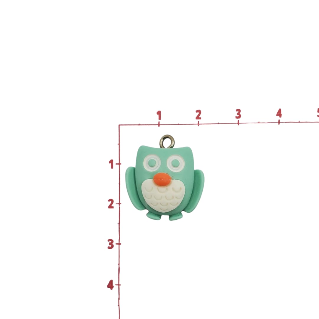 Dije Búho de Arcilla Dije - Accesorios Rubi