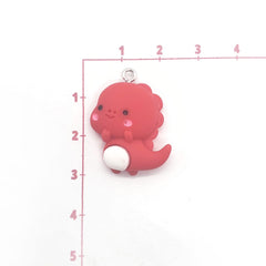 Dije Dinosaurio Bebe Acrílico Dije - Accesorios Rubi