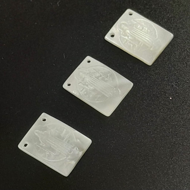 Dije Escapulario San Benito de Madre Perla Dije - Accesorios Rubi