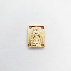 Dije Escapulario Virgen de Gpe Chapa 24 K Dije - Accesorios Rubi