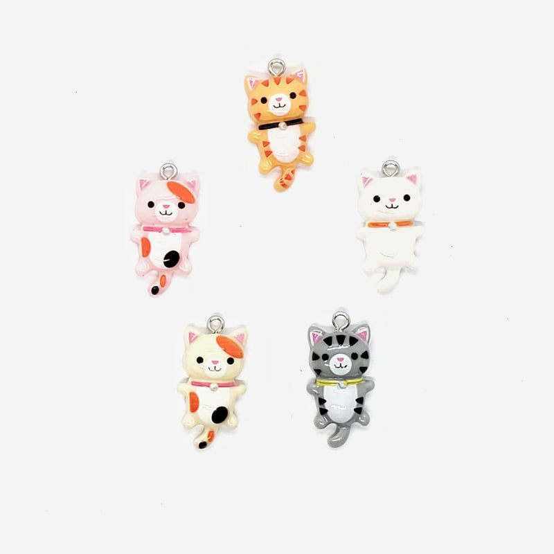 Dije Gato de Acrílico Dije - Accesorios Rubi