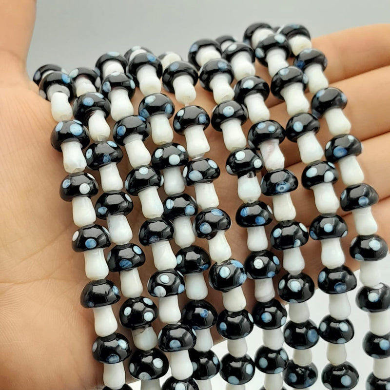 Dije Hongo Negro de Ceramica Dije - Accesorios Rubi