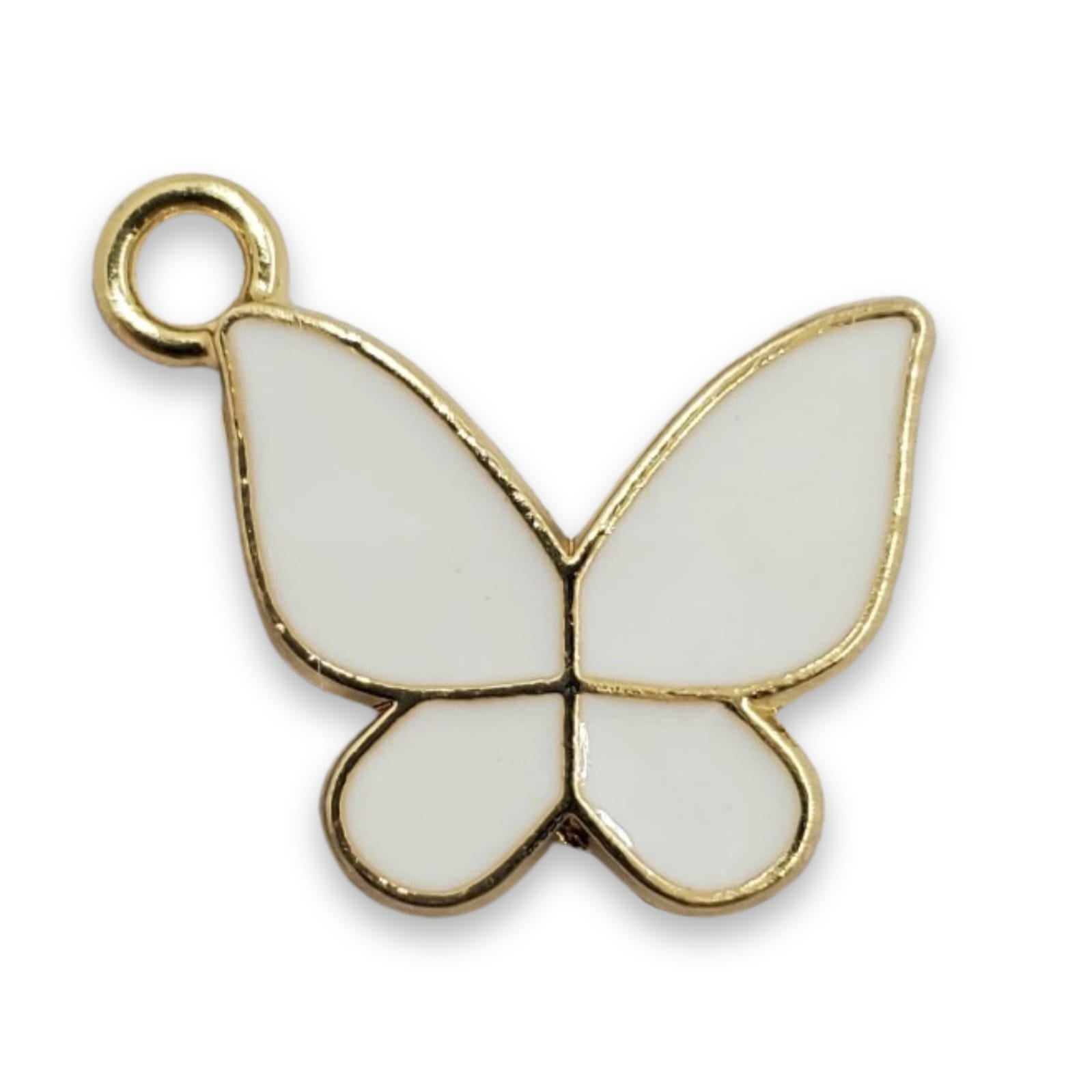 Dije Mariposa Lisa Esmaltada Dije - Accesorios Rubi