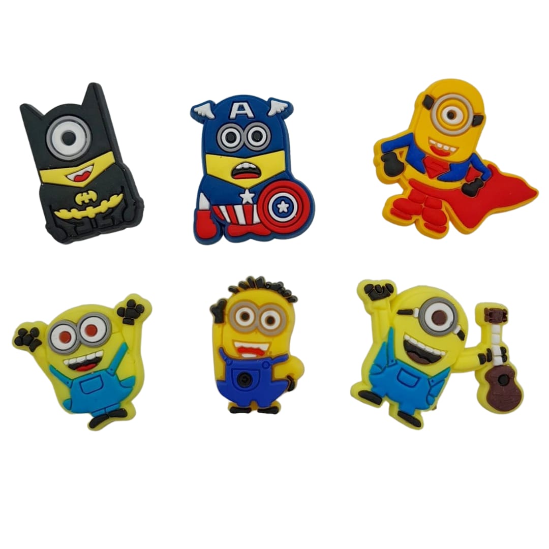 Dije Minions Un Ojal de Goma Dije - Accesorios Rubi