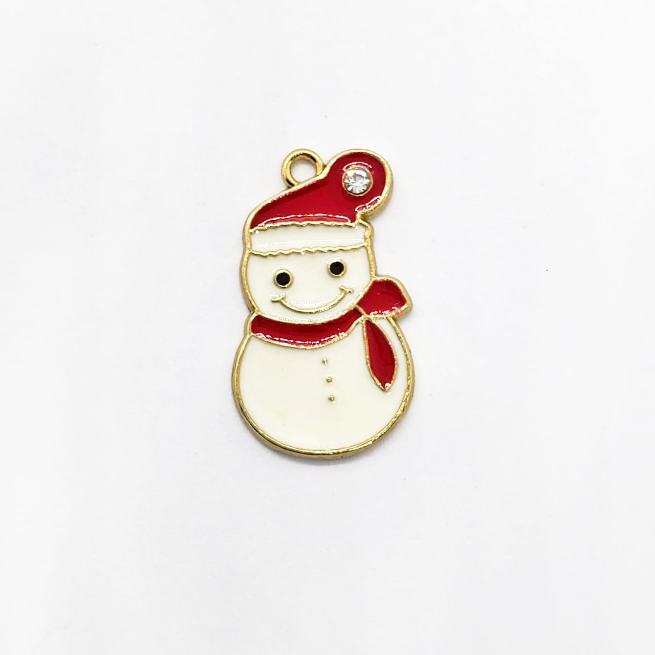 Dije Muñeco de Nieve 3 de Metal Dije - Accesorios Rubi