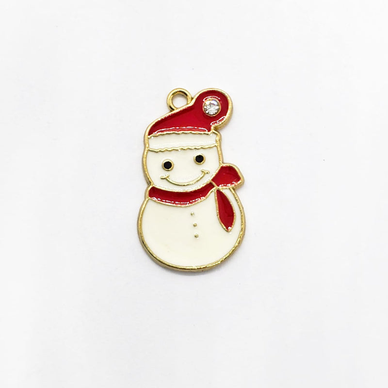 Dije Muñeco de Nieve 3 de Metal Dije - Accesorios Rubi