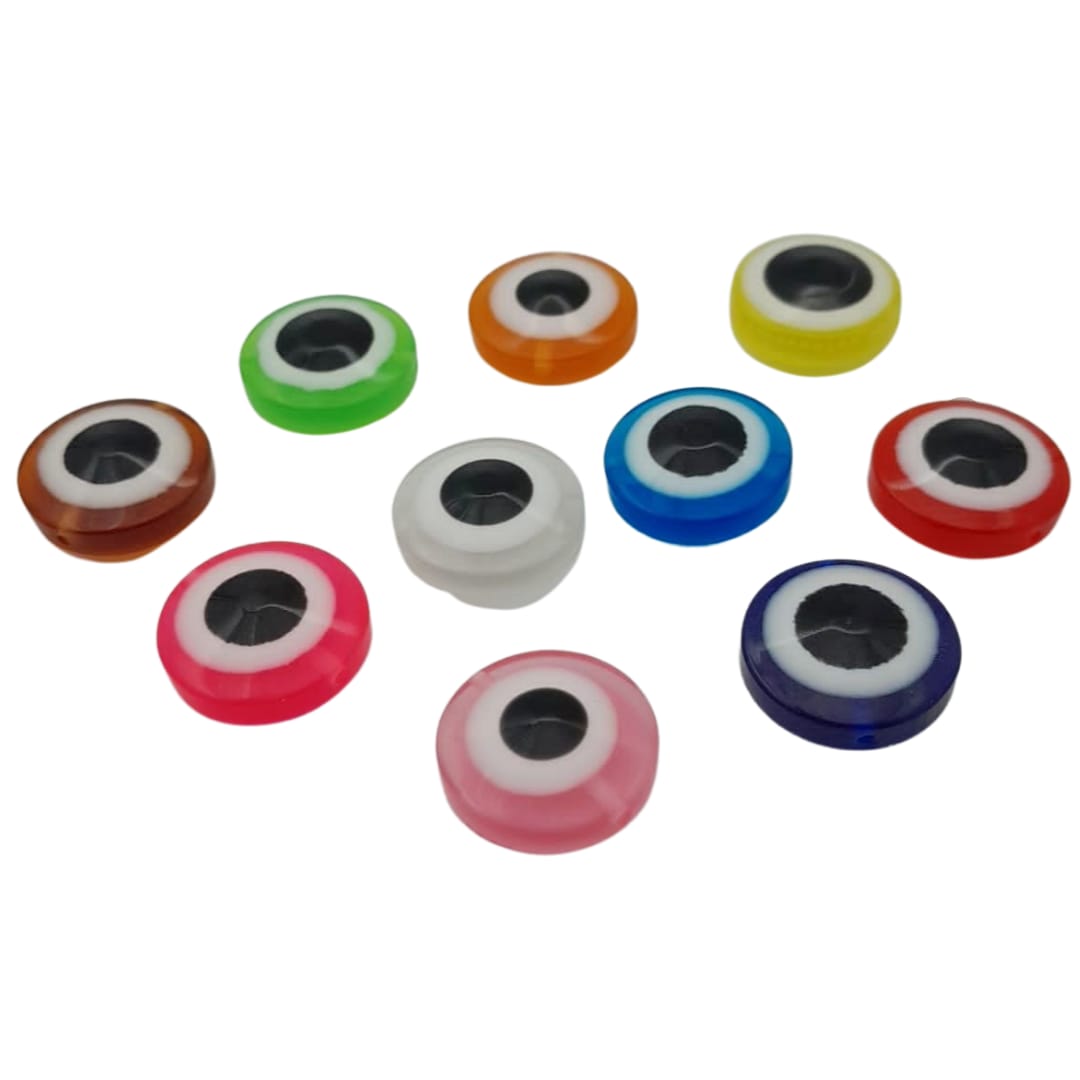 Dije Ojo Turco 20 mm de Acrílico acrilicos - Accesorios Rubi