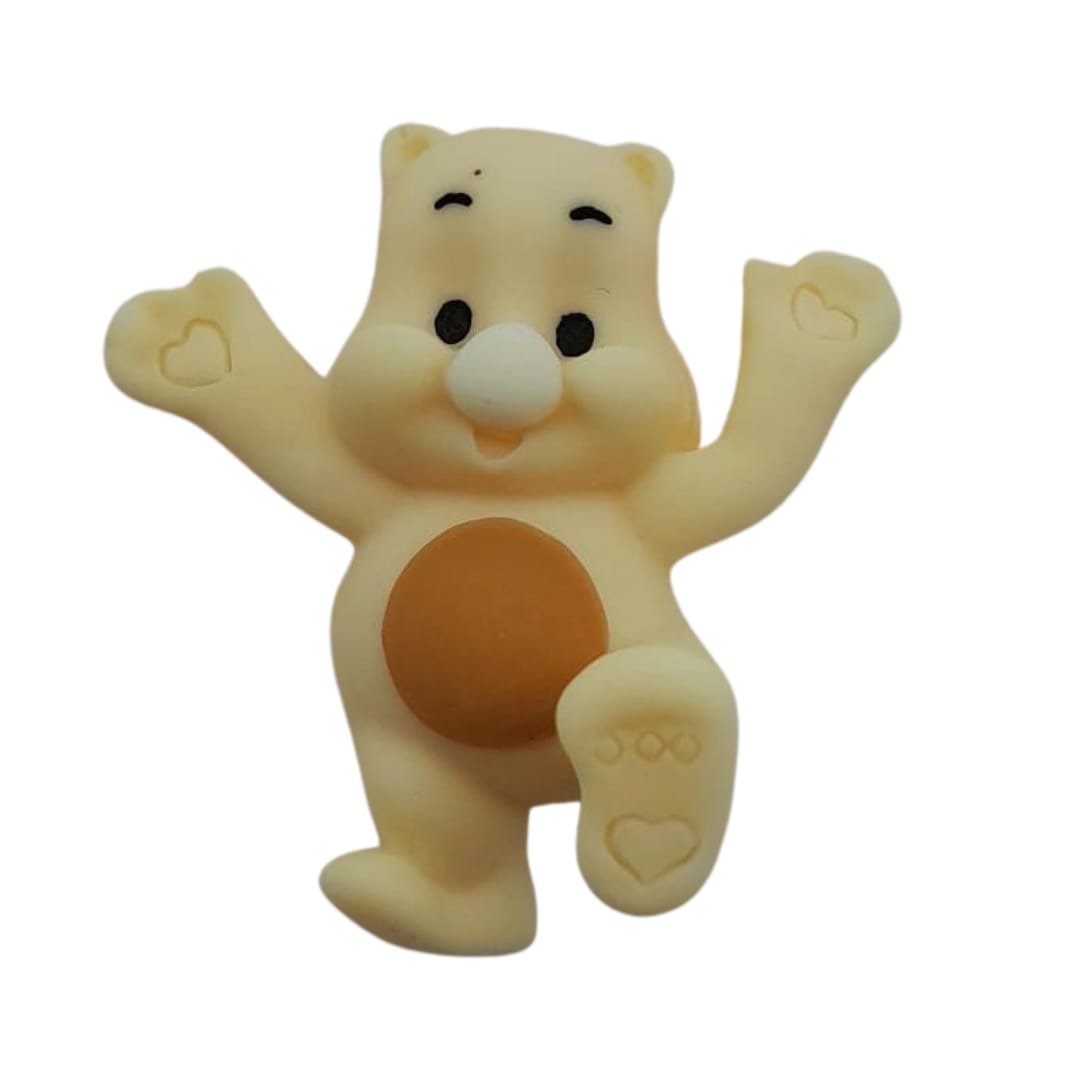 Dije Oso 40*40 mm de Arcilla Dije - Accesorios Rubi