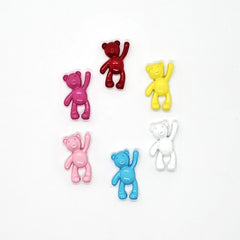 Dije Oso Esmaltado Dije - Accesorios Rubi