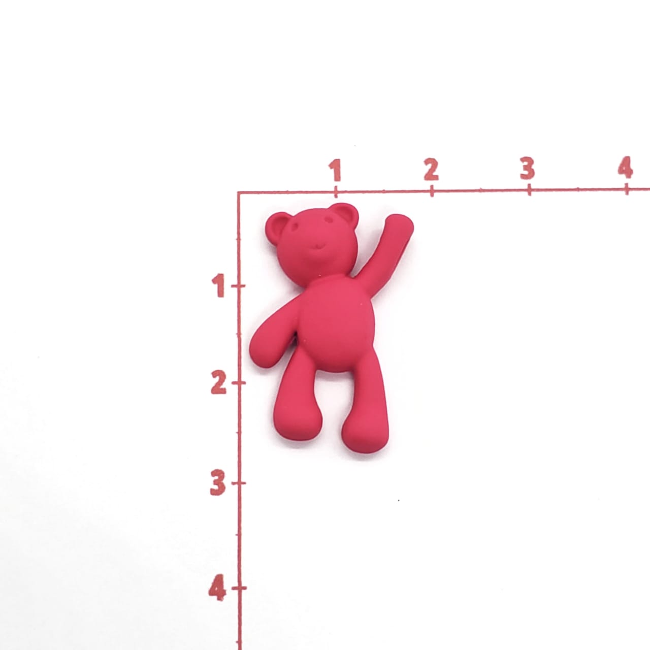 Dije Oso Mate Esmaltado Dije - Accesorios Rubi