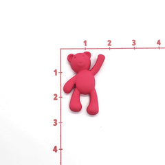 Dije Oso Mate Esmaltado Dije - Accesorios Rubi