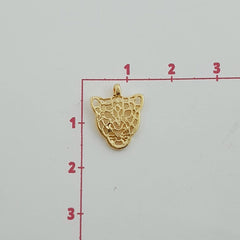 Dije Puma Un Ojal 24K Dije - Accesorios Rubi