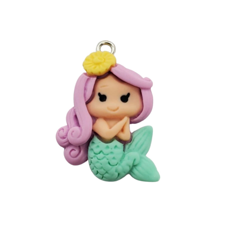 Dije Sirena de Arcilla Dije - Accesorios Rubi