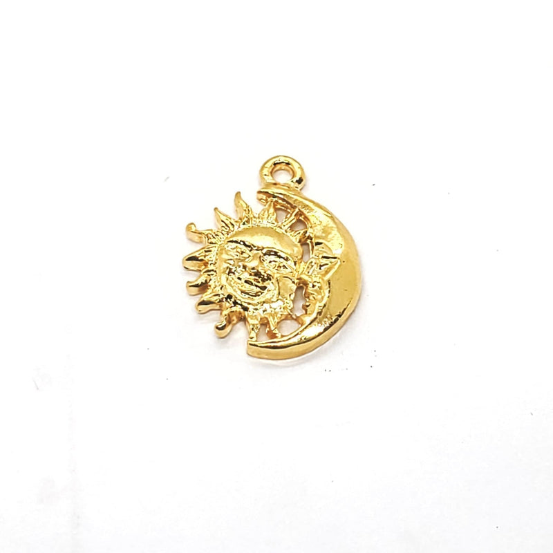 Dije Sol y Luna 24K Dije - Accesorios Rubi