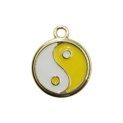 Dije Yin Yang Multicolor Esmaltado de Metal Dije - Accesorios Rubi
