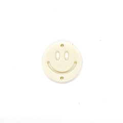 Dije Carita Feliz Doble Ojillo de Acrílico Dije - Accesorios Rubi