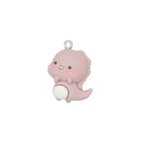 Dije Dinosaurio Bebe Acrílico Dije - Accesorios Rubi