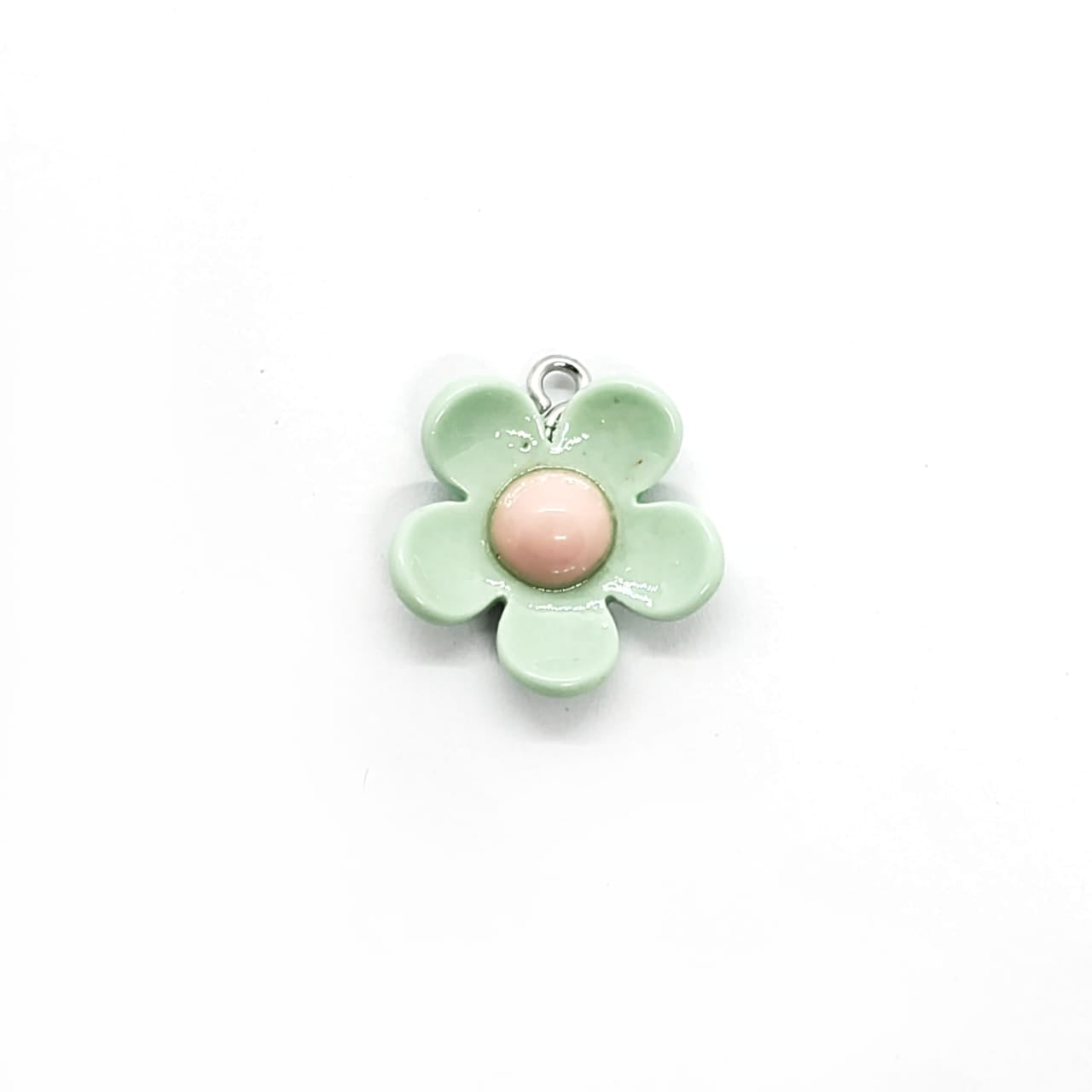 Dije Flor de Acrílico Dije - Accesorios Rubi