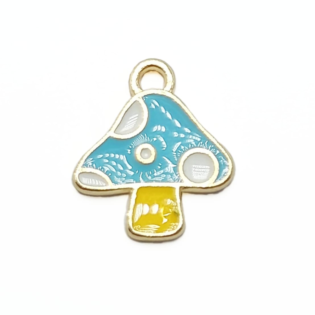 Dije Hongo Un Ojal Esmaltado Dije - Accesorios Rubi